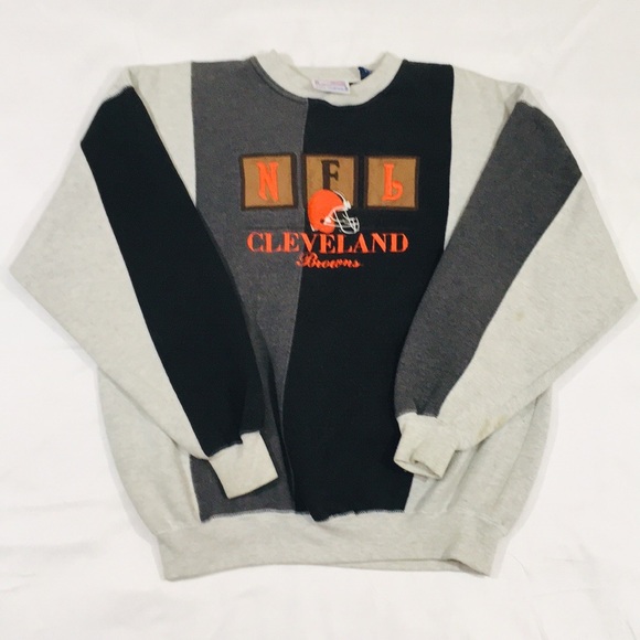 Vintage Other - Vintage Embroidered Cleveland Browns Crewneck